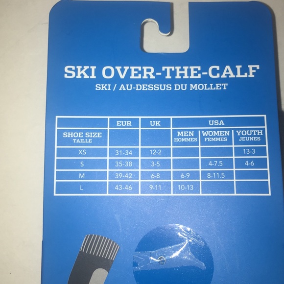 Columbia Ski Over the Calf Sock Thermolite Medium - Picture 5 of 5